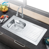 Popular Cooking And Washing Kitchen Sink | Sink with Plate for Home Kitchen