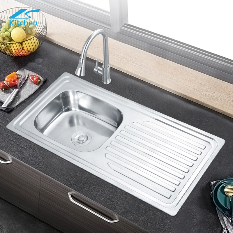 Popular Cooking And Washing Kitchen Sink | Sink with Plate for Home Kitchen