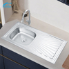 Customized 10050E Large Size Stainless Steel Sink | Water Basin with Cutting Board