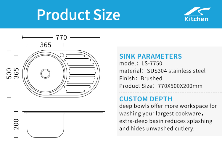 Kitchen Sink Customized Two Semicircles Stainless Steel Anti-Clogging Mesh Sink Strainer Filter in Bathroom