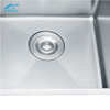 Factory Direct Sales Double Bowl Silver Sink 201 304 Stainless Steel Handmade Under Counter Kitchen Sink