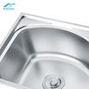  Pakistan Stainless Steel Single Bowl Modern Kitchen Sink Apartment Size Rectanglar Shape above Counter Installation without Faucet