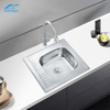 Washing Basin with Plate High Quality 201/304 Stainless Steel Sink Single Bowl Kitchen Sink Island Modern New Style 
