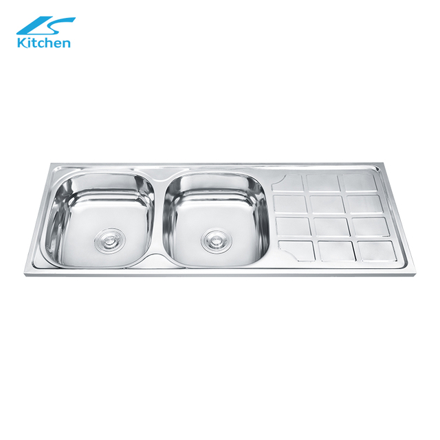 China Kitchen Sink Manufacturer Double Square Bowl Kitchen Sink Modern Kitchen Design