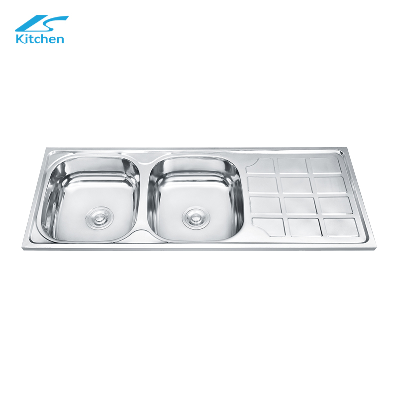China Kitchen Sink Manufacturer Double Square Bowl Kitchen Sink Modern Kitchen Design