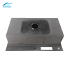 Black Wholesale OEM ODM Handmade Large Single Bowl Sink – 16 Gauge Stainless Steel Modern Kitchen Design