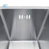Small Silver SUS304 Stainless Steel Handmade Kitchen Sink – Rectangular Design, CE Certified