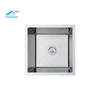 CE Certified Silver Square SUS304 Stainless Steel Handmade Kitchen Sink – Durable & Stylish