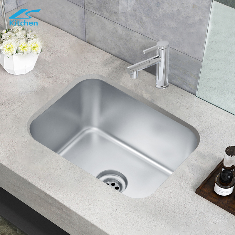 Mini Size Undermount Apartment Kitchen Single Sink Bowl Stainless Steel Single Bowl Camper Sink RV Sink