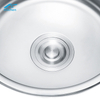 Modern Undermount SS304 Round Stainless Steel Pressing Sink – Perfect for Contemporary Kitchens with Sleek Design and Durable Feature