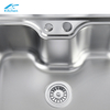 One Piece Pressed Stainless Steel Water Basin,Brazil's Best Selling 201 and 304 Materials Kitchen Sink