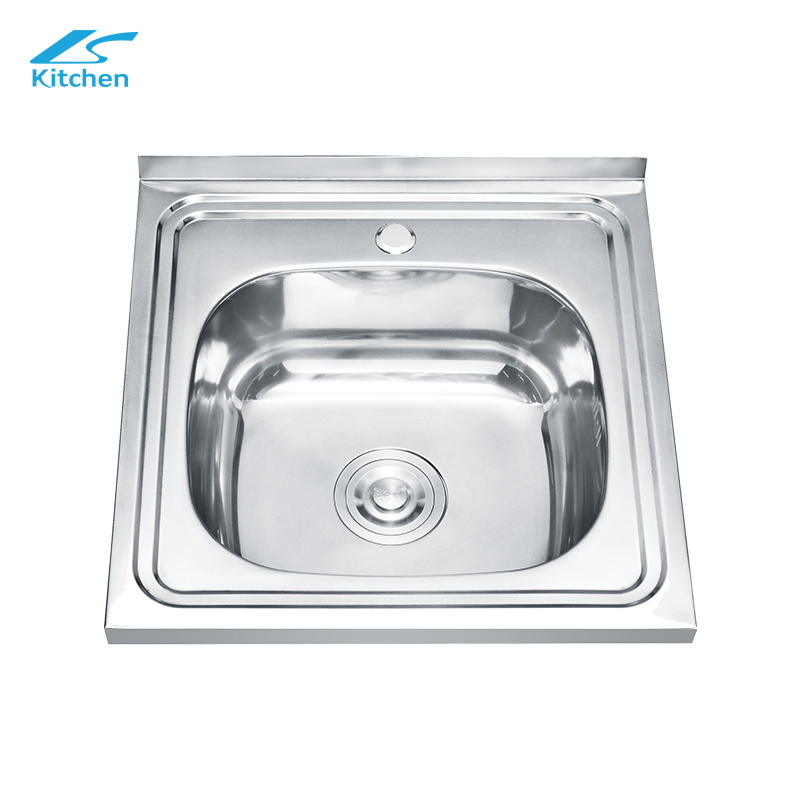  Low Price House Kitchen Sink 0.7mm Kitchen Sinks Single Types of Kitchen Sink Sink Cabinet Kitchen