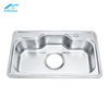 Professional Kitchen Sink Manufacturer Polished Kitchen Sink 1-Hole House Kitchen Sink without Faucet