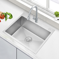 25-Inch Top-Mount RV Kitchen Sink Stainless Steel SUS304 Modern Kitchen Sink