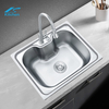 Hot-Selling SUS 304 Pressing Topmount Kitchen Sink – Luxurious Design for Modern Homes | Kitchen Sink, Undermount Sink, Stainless Steel Sink