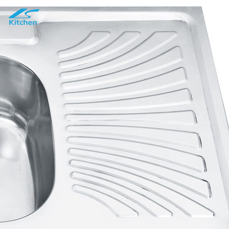 Durable SUS304 Stainless Steel Double Drainboard Sink – Outdoor & Farmhouse Use | Top Kitchen Sink