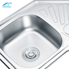 Special Shape Design 2 Basin and 1 Drain Kitchen Sink Butterfly Shape Kitchen Sink