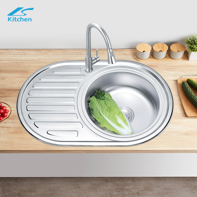 Kitchen Sink Customized Two Semicircles Stainless Steel Anti-Clogging Mesh Sink Strainer Filter in Bathroom