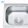 Affordable Stainless Steel Single Bowl Pressed Kitchen Sink with Faucet Hole – Rust-Resistant, Machine-Made, Universal Fit – Top-Rated Deep Basin