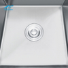 CE Certified Silver Square SUS304 Stainless Steel Handmade Kitchen Sink – Durable & Stylish
